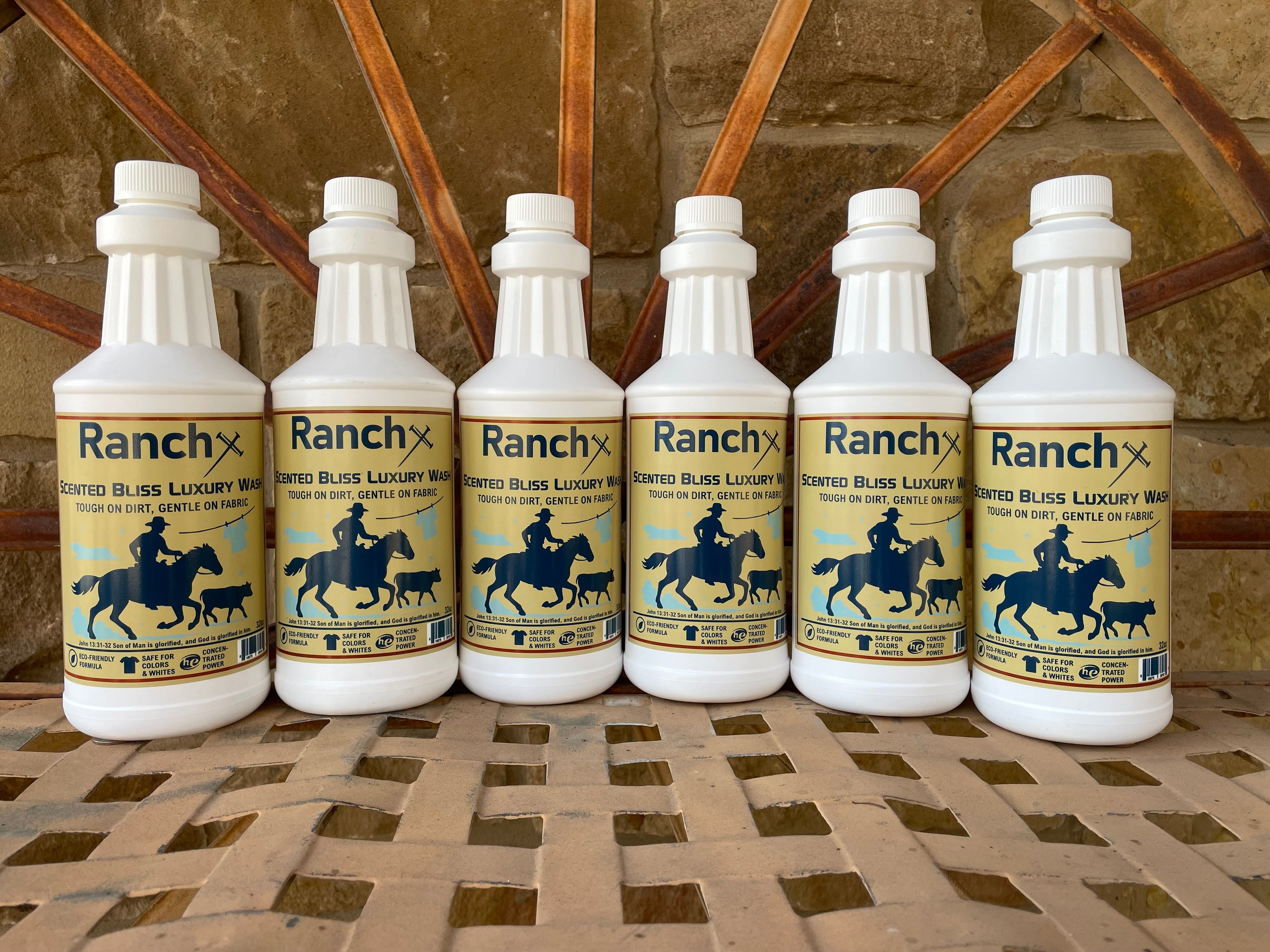 RanchX Scented Bliss Luxury Laundry Wash 32oz 6pk Free Shipping